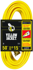 Yellow Jacket Extension Cord - 50' Extra Heavy Duty 1-Outlet (Powerlite) - All Tool & Supply