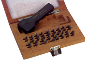 112 Pc. Figure & Letter Stamps Set with Holder - 1/8" - All Tool & Supply