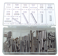 Dowel Pin Assortment - SS - 1/16 thru 1/4 Dia - All Tool & Supply