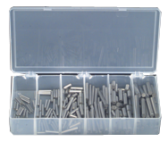 Dowel Pin Assortment - Alloy Steel - 1/16 thru 1/4 Dia - All Tool & Supply