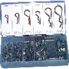 141 Pieces - Hitch Pin Clip Assortment-1/16″-3/16″ Diameter - All Tool & Supply