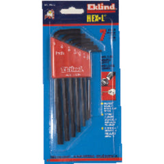 11 Pieces-0.050″-1/4″ Long Arm Style - Hex Key Set - All Tool & Supply