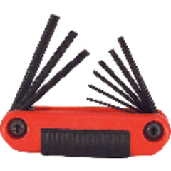 5 Pieces-3/16″-3/8″ Fold Up Style - Hex Key Set - All Tool & Supply