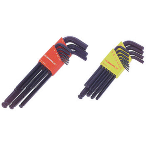 9 Pieces-1.5 mm-10 mm Long Arm Style - Hex Key Set - All Tool & Supply