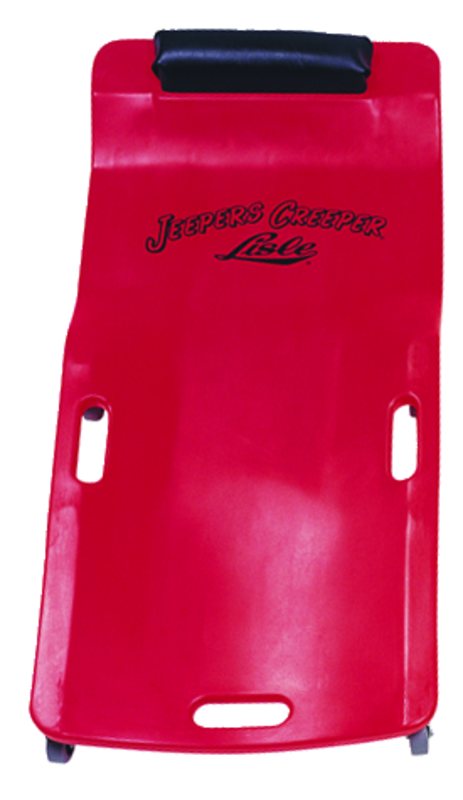 Low Profile Plastic Creeper - Body-fitting Design - Red - All Tool & Supply