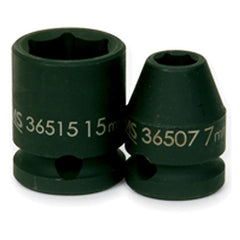 17 mm × 2 1/2″ Overall Length-3/8″ Drive-6 Point - Metric Deep Impact Socket - All Tool & Supply