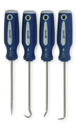 4 Piece - Hi Vis Mini Hook & Pick Set - #9402011 - All Tool & Supply