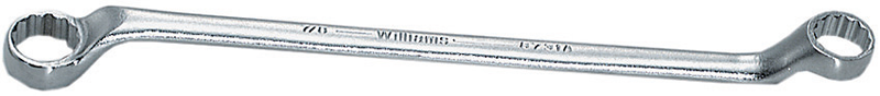 7/8 x 15/16'' -- 12-13/16'' OAL - Chrome 45° Double Offset Box End Wrench - All Tool & Supply