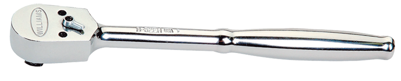 10-1/4" OAL - 3/8'' Drive - Narrow Pear Head - Reversible Ratchet - Plain Handle - All Tool & Supply