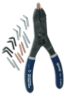 Retaining Ring Pliers -- Model #23801--up to 1'' Ext. Capacity - All Tool & Supply