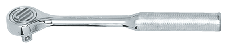 10-1/4" OAL - 1/2'' Drive - Round Head - Reversible Ratchet - Knurled Handle - All Tool & Supply