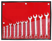 11 Piece - 12 Point - 3/8; 7/16; 1/2; 9/16; 5/8; 11/16; 3/4; 13/16; 7/8; 15/16 & 1" - Combination Wrench Set - All Tool & Supply