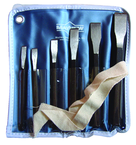 6 Piece Chisel Set -- 1/4 to 3/4'' Diameter - All Tool & Supply