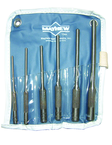 6 Piece Roll Pin Punch Set --  1/8 to 5/16'' Diameter - All Tool & Supply