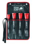 4 Piece Hardcap Cold Chisel Set - All Tool & Supply