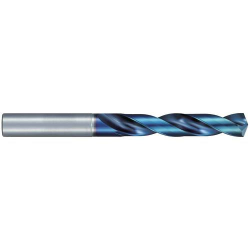 13.8 mm Dia. × 14 mm Shank × 90 mm Flute Length × 148 mm OAL, Jobber, 135°, Aqua Revo D, 2 Flute, External, Solid Carbide Drill - Exact Industrial Supply