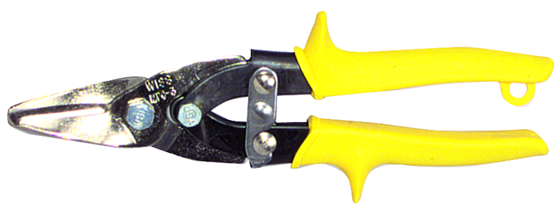 1-3/8'' Blade Length - 9'' Overall Length - Straight Cutting - Metal-Wizz Multi-Purpose Snips - All Tool & Supply