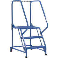 Maintenance Ladder 3 Step Perforated - Exact Industrial Supply