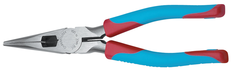 Channellock Long Needle Nose Pliers -- #318CB Cushion Grip 8.5'' Long - All Tool & Supply