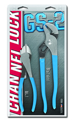 Channellock Combo Pliers Set -- #GS2; 2 Pieces; Includes: 7" Cutting; 9-1/2" Tongue & Groove - All Tool & Supply