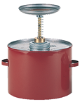 #P702; 2 Quart Capacity - Safety Plunger Can - All Tool & Supply