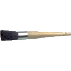 13/16″ × 8/16″ - Black China Bristle Oval Chip & Oil Industrial Hand Brush - All Tool & Supply