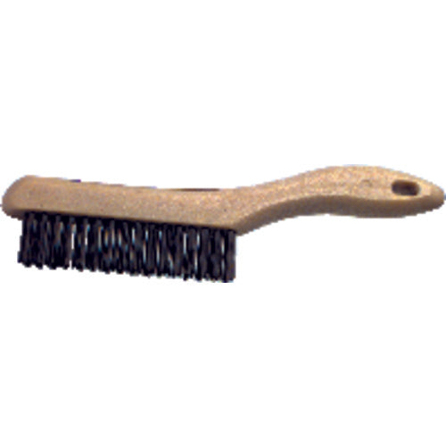 5 1/2″ × 10″ - Tempered Steel Hand Scratch Industrial Hand Brush - All Tool & Supply