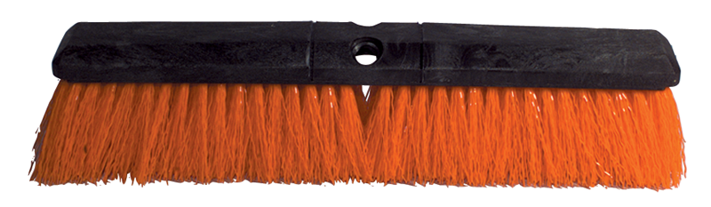 24" - Orange Safety Broom Without Handle - All Tool & Supply