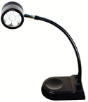 7 LED Spot Light  Dimmable  17" Flexible Gooseneck Arm  Desk Base - All Tool & Supply