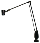 High Power LED Spot Light  Dimmable  38" Floating Arm  Sturdy Clamp Base - All Tool & Supply