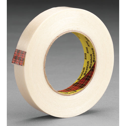 Scotch Filament Tape 898 Clear 24 mm × 55 m 6.6 mil - All Tool & Supply