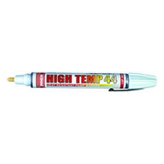 High Temperature AM 44 Marker - Felt Tip - White - All Tool & Supply