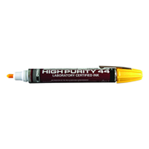 High Purity Marker - Felt Tip - Yellow - All Tool & Supply