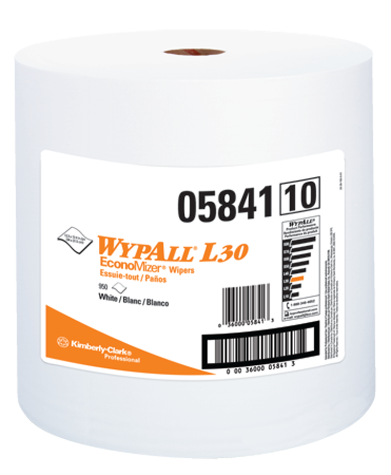 12.5 x 13.4'' - Package of 900 - WypAll L30 Jumbo Roll - All Tool & Supply