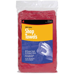 15″ × 15″ - Package of 25 - Shop Towels - All Tool & Supply