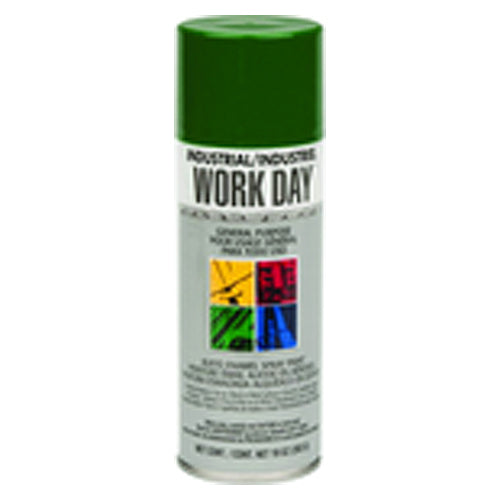 Work Day Aerosol Enamel Paint Green - All Tool & Supply