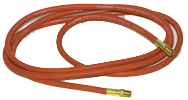 #4625 - 3/8'' ID x 25 Feet - 2 Male Fitting(s) - Air Hose with Fittings - All Tool & Supply