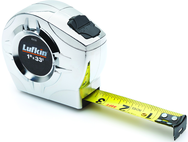 TAPE MEASURE; 1"X33'; CHROME CASE - All Tool & Supply