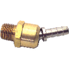 Model B0604BS–3/8″ Hose Inside Diameter–1/4″ MPT Thread - Thread Hose Barb Ball Swivel Fitting - All Tool & Supply