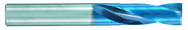 7.1mm Dia. - X 70mm OAL - Stub-Carbide-Drill-Aqua EX Coated - All Tool & Supply