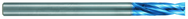 5.6mm Dia. X 110mm OAL 10XD-Carbide Drill-Flat Point -Aqua EX Coated - All Tool & Supply