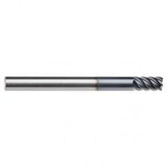 3/16" Dia. - 9/16 LOC - 2" OAL - 5 FL Carbide End Mill-AlTiN-x - All Tool & Supply