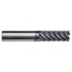 5/8" Dia. - 2-5/8" LOC - 5" OAL - 6 FL Carbide End Mill-AlTiN-x - All Tool & Supply