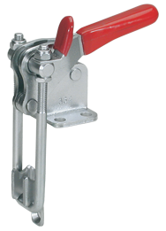 #344 Vertical Latch Pull Action Latch Style; 2;000 lbs Holding Capacity - Toggle Clamp - All Tool & Supply