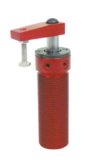 Round Threaded Body Pneumatic Swing Cylinder - #8015 .38'' Vertical Clamp Stroke - With Arm - RH Swing - All Tool & Supply