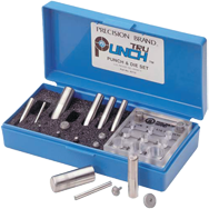 Tru-Punch Punch & Die Set - #40110; 3/4'' Maximum OD; .010'' Maximum Material Thickness - All Tool & Supply