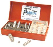 Metric 10 Tru-Punch Punch & Die Set - #40300; 20mm Maximum OD; .25mm Maximum Material Thickness - All Tool & Supply