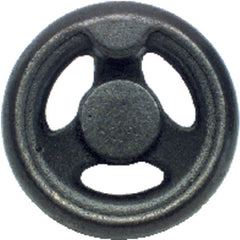 Cast Iron Hand Wheel (No Holes) - 4″ Wheel Diameter, 1 1/8″ Hub Diameter - All Tool & Supply