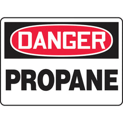 Sign, Danger Propane, 7″ × 10″, Vinyl - All Tool & Supply