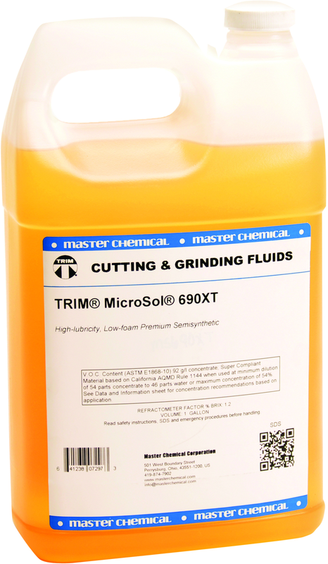 1 Gallon TRIM® MicroSol® 690XT High Lubricity Low Foam Premium Semi-Synthetic - All Tool & Supply